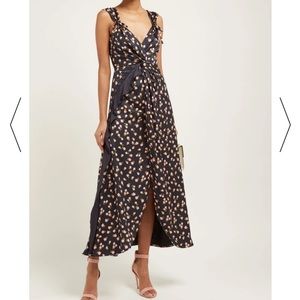 Like New Self-portrait Floral Printed Dress